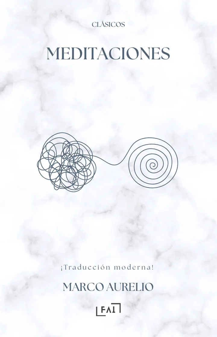 Tapa blanca de Meditaciones